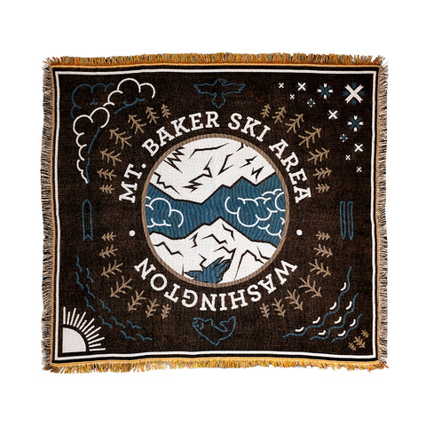 Snow Cycle Blanket
