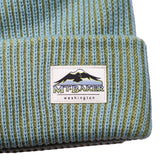 Classic Raven Fade Stripe Beanie