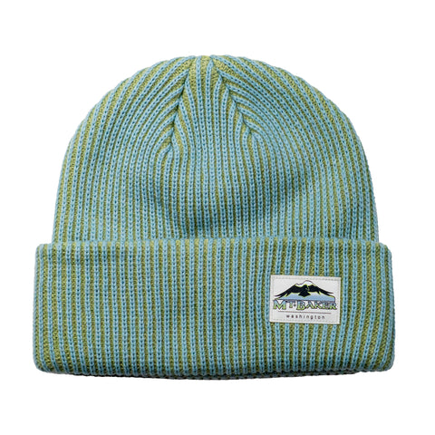 Classic Raven Fade Stripe Beanie