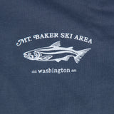 White Salmon Long Sleeve Tee